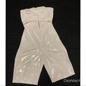 Cute holographic one piece set